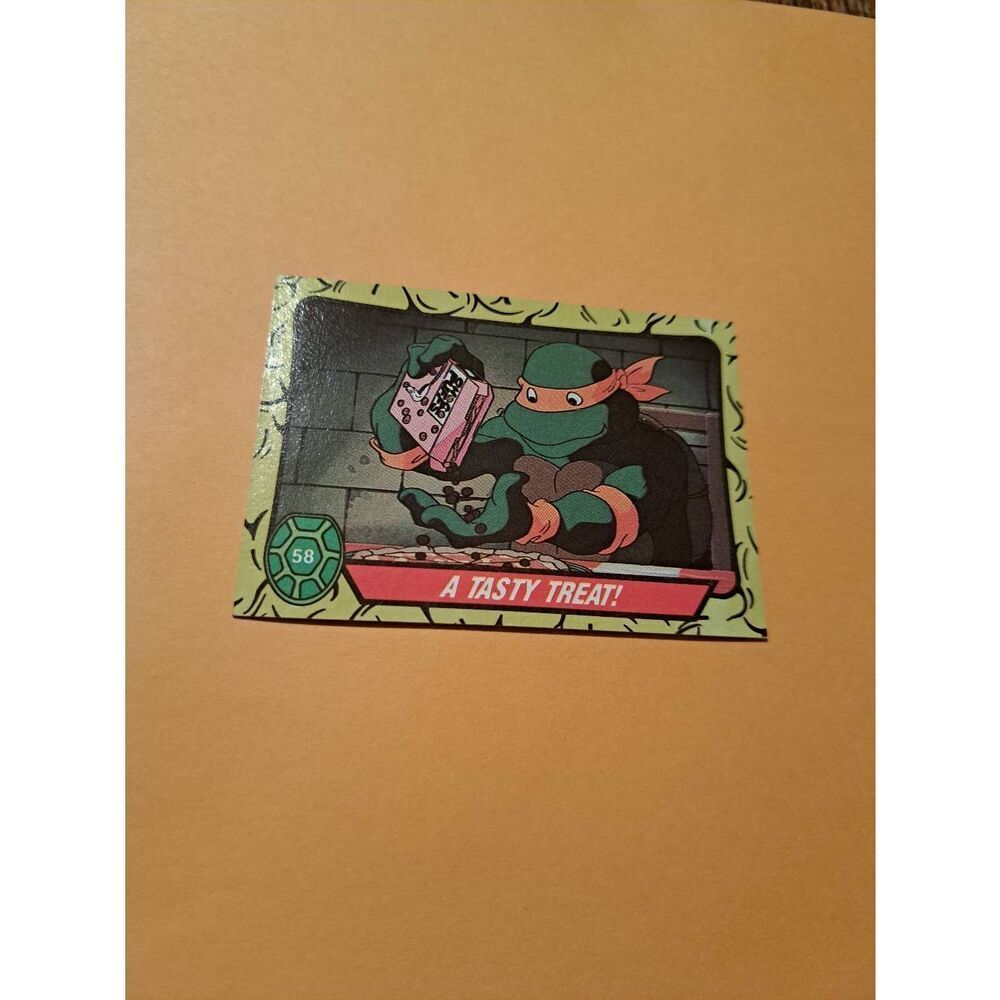 1989 Topps TMNT Trading Card 58 Teenage Mutant Ninja Turtles